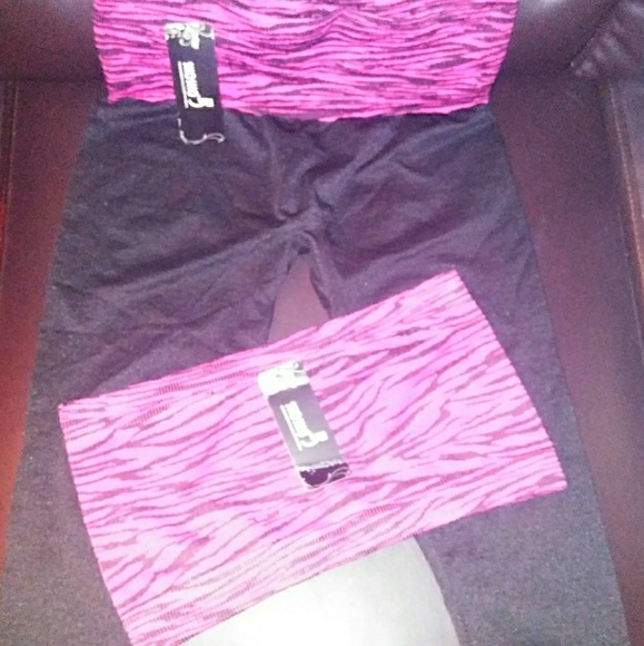 Pants - 2 piece workout or summer capri set